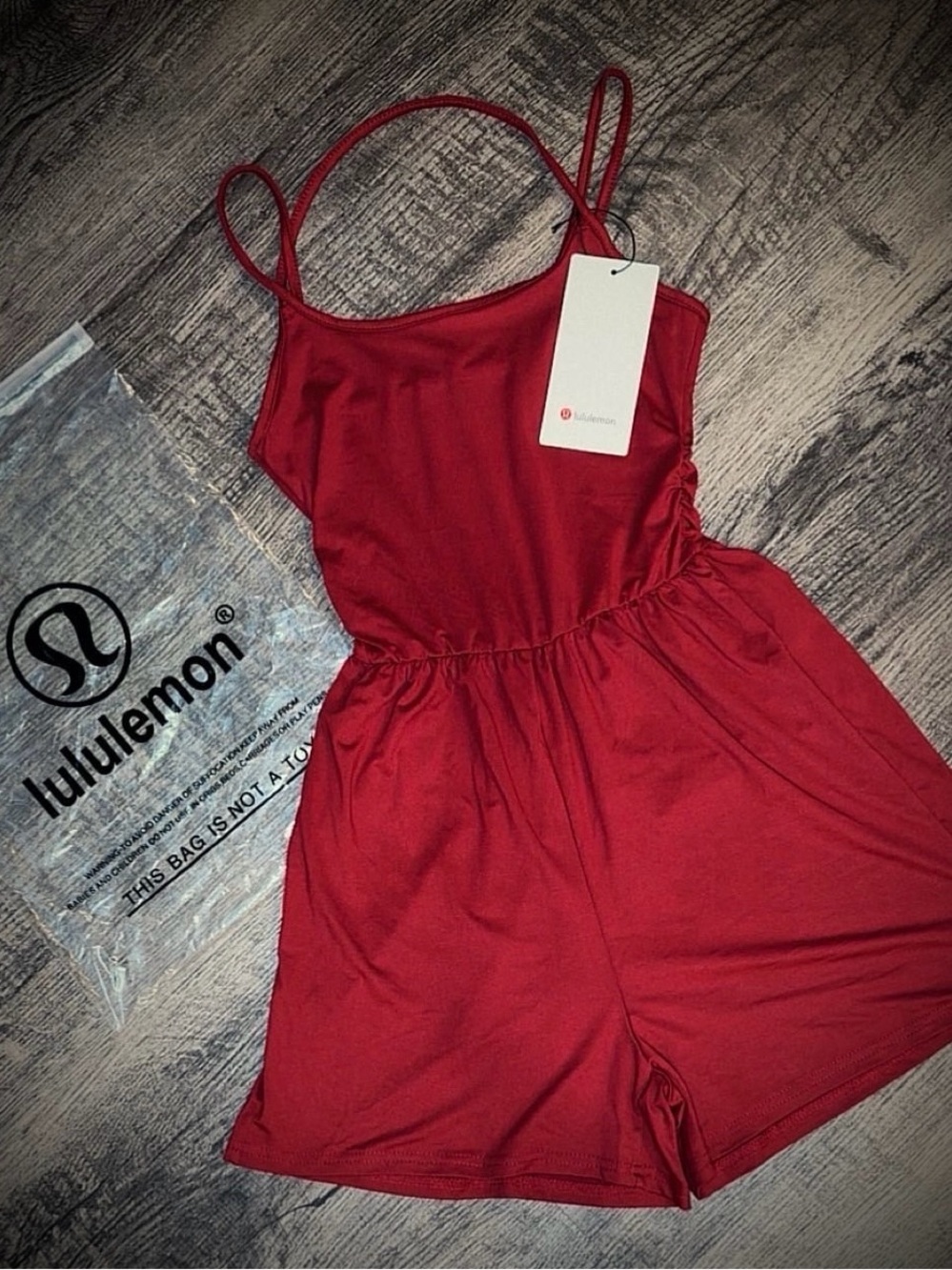 Lululemon Handle the Heat Romper-NEW- Size 2-4